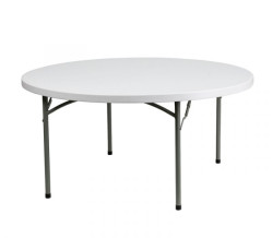 60 Diameter White Round Tables