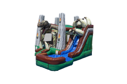C2042 IP Jurassic20Island20Inflatable20Pool20US20Combo HR 02 3 Jurassic Island Single Slide (dry)