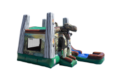C2042 IP Jurassic20Island20Inflatable20Pool20US20Combo HR 06 3 Jurassic Island Single Slide (dry)