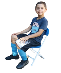 Kid on Chair removebg preview 1775936465 White Children's Folding Chairs